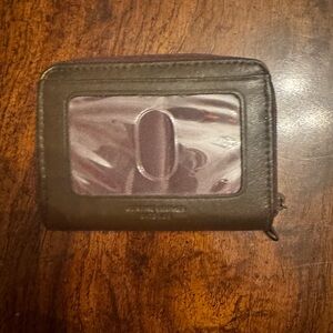 Buxton Black Wallet with ID Window